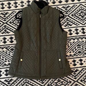 Weatherproof Quilted Dark Green Women's Vest